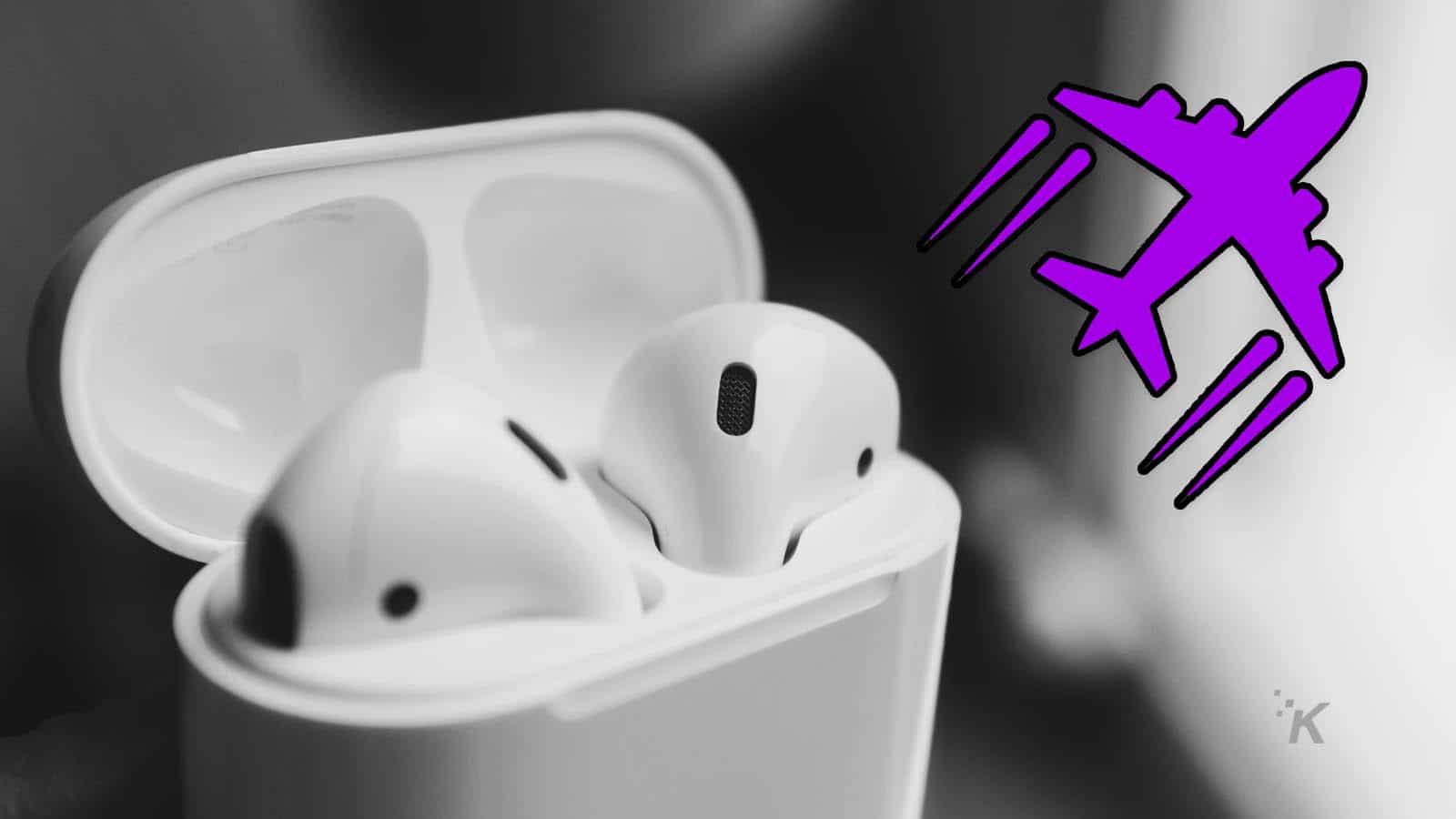 apple airpods and in-flight entertainment