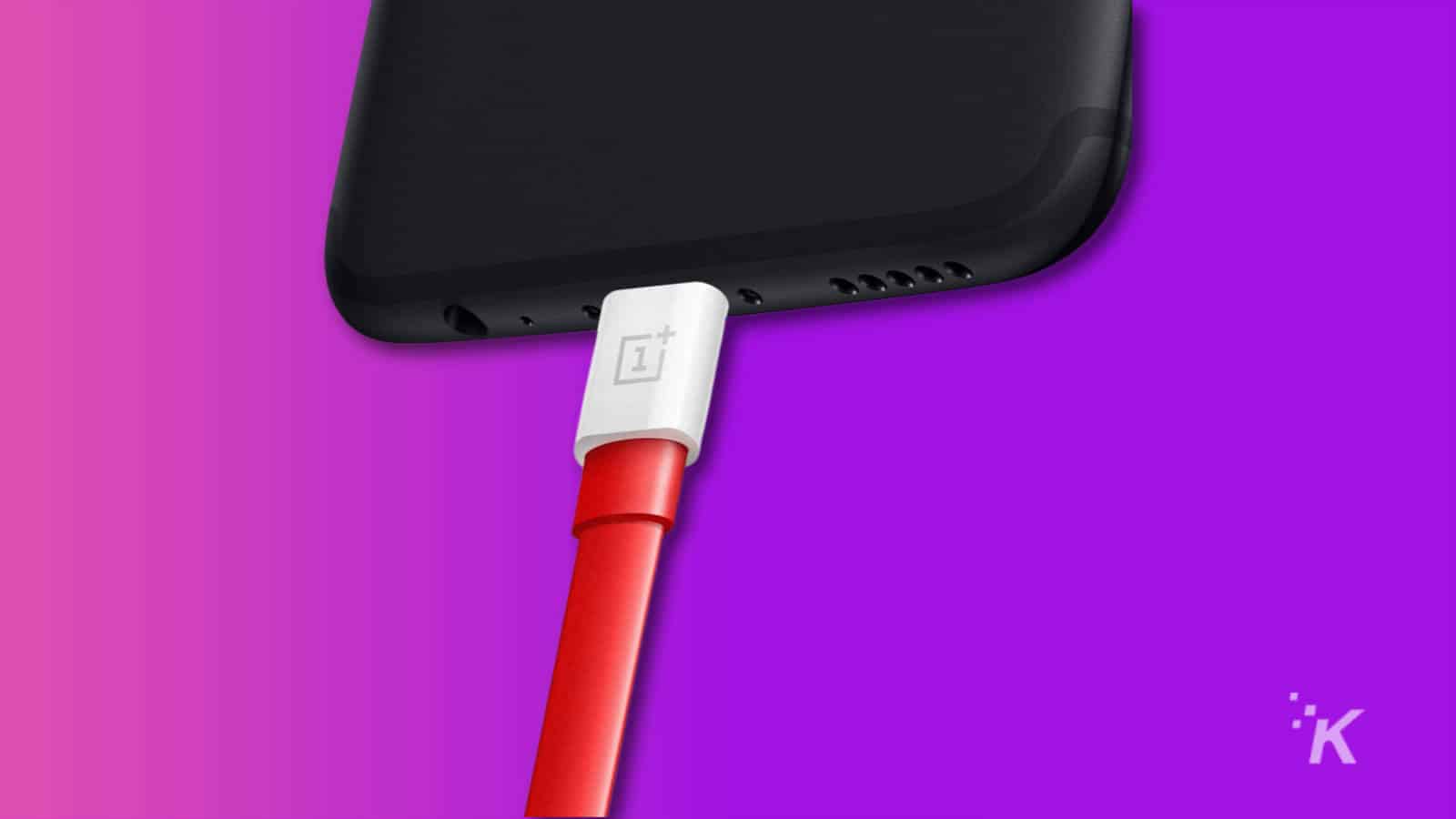 oneplus charging cable